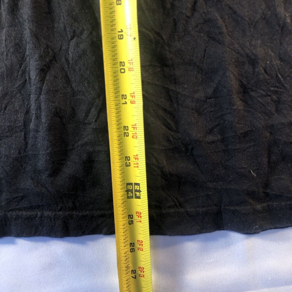 Proud to Have Served US Army Black T-Shirt Men's Size M Crewneck Navy Veteran - Picture 11 of 11